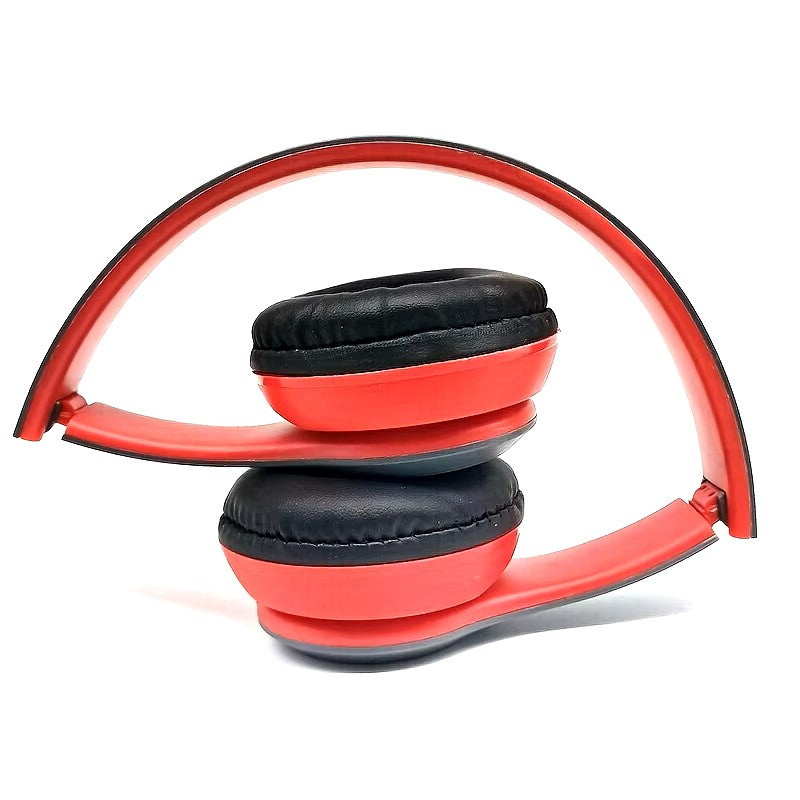 Stereo P47 Headset 5.0 Bluetooth Headset Folding Series Wireless Sports Game Headset for iPhone XiaoMi - Dealshavens