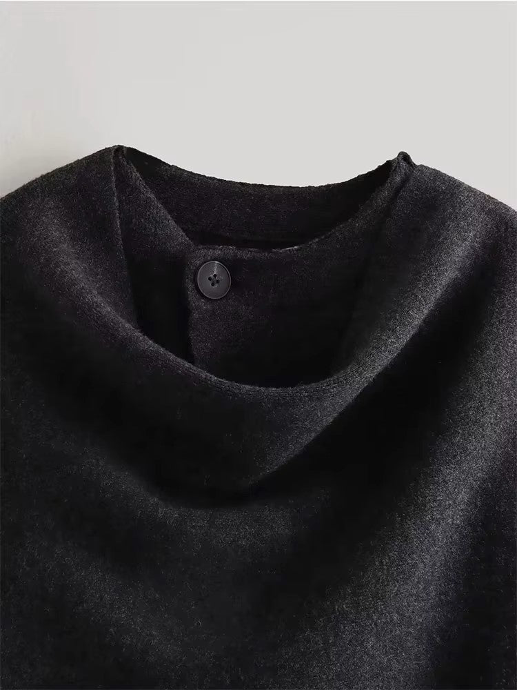 "Jackets for Women – 2023 Winter Asymmetric Scarf Coat"