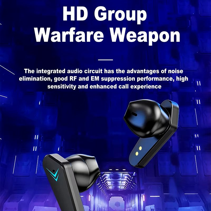 TWS Wireless Earphone Bluetooth Headphone 65ms Low Latency Earbud Esport Gaming Headset Gamer with Mic For Xiaomi iPhone Dealshavens