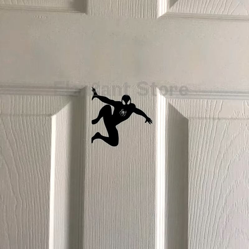 The Avengers Spider Man Switch Vinyl Stickers Creative Laptop Decals Spider-Man Vinyl Decal For Car Window, Kids Room Door Decor Dealshavens