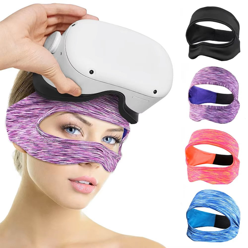 VR Accessories Eye Mask Cover Breathable Sweat Band Padding with Virtual Reality Headsets For Oculus Quest 2 1/Meta Quest 3 Pro Dealshavens