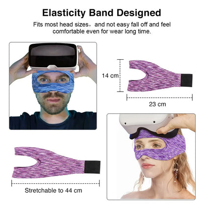 VR Accessories Eye Mask Cover Breathable Sweat Band Padding with Virtual Reality Headsets For Oculus Quest 2 1/Meta Quest 3 Pro Dealshavens