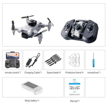 XIAOMI 4DRC V30 Mini Drone with Camera HD 4K 1080P FPV RC Drones Profesional Five-sided Obstacle Avoidance Helicopter Drone Toy