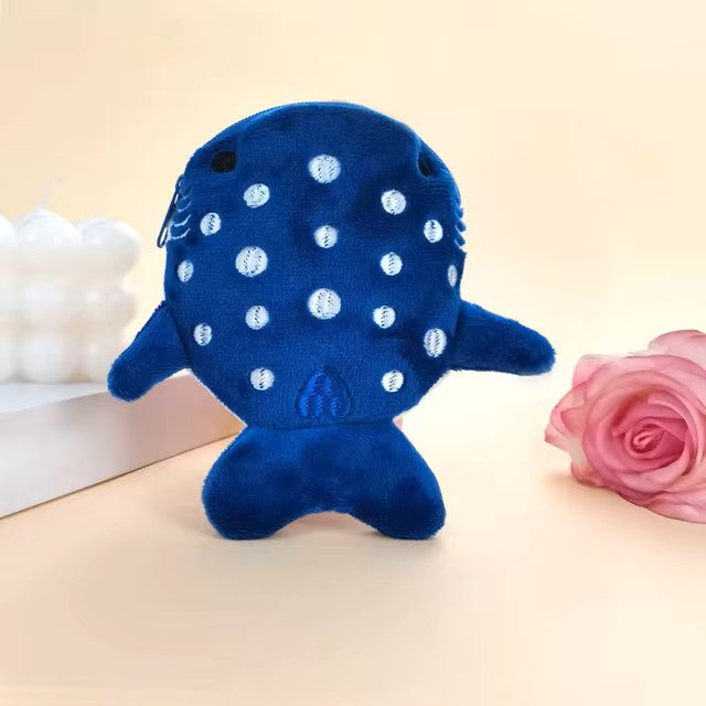 Dark Blue Zipper Bag