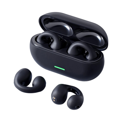 Wireless Ear-Clip Bluetooth Headphones, Bone Conduction. - Dealshavens