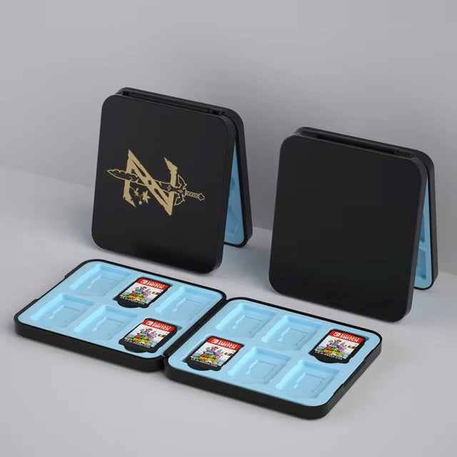 for nintendo switch game card box Magnetic Silicone 12 pack NS game card cover storage holder for zelda switch oled customizable Dealshavens