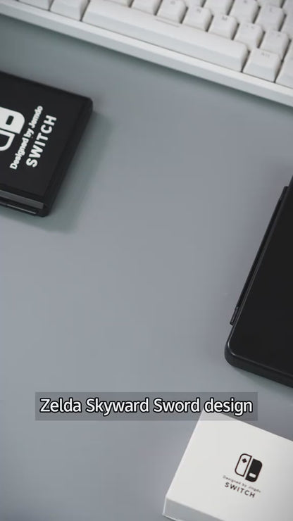 Nintendo Switch Magnetic Silicone Game Card Holder 12-Pack