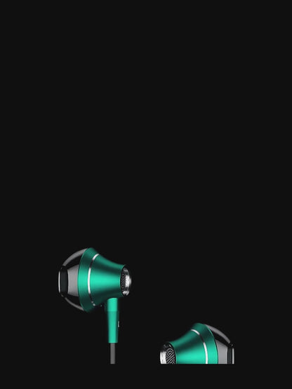 "USB Type C HiFi Bass Stereo Earbuds with Mic for Galaxy & iPhone"x