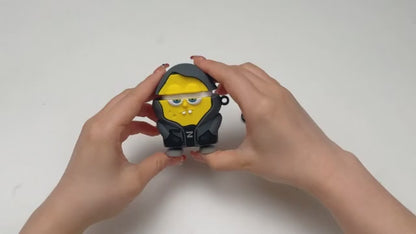 "AirPods 1-4 Pro Silicone Cartoon Patrick Case Cover"