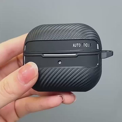 "AirPods Pro 2 Carbon Fiber Case with Hook USB-C"